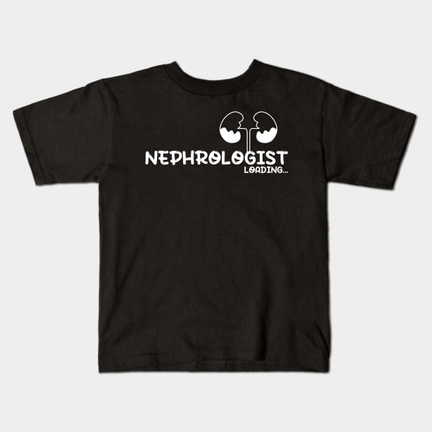 Future Nephrologist, doctor, kidneys - white Kids T-Shirt by MedicineIsHard